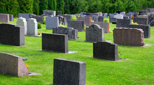 modern cemetery